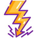Carga rápida Icono de velocidad de carga